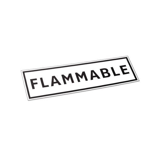 Flammable Label